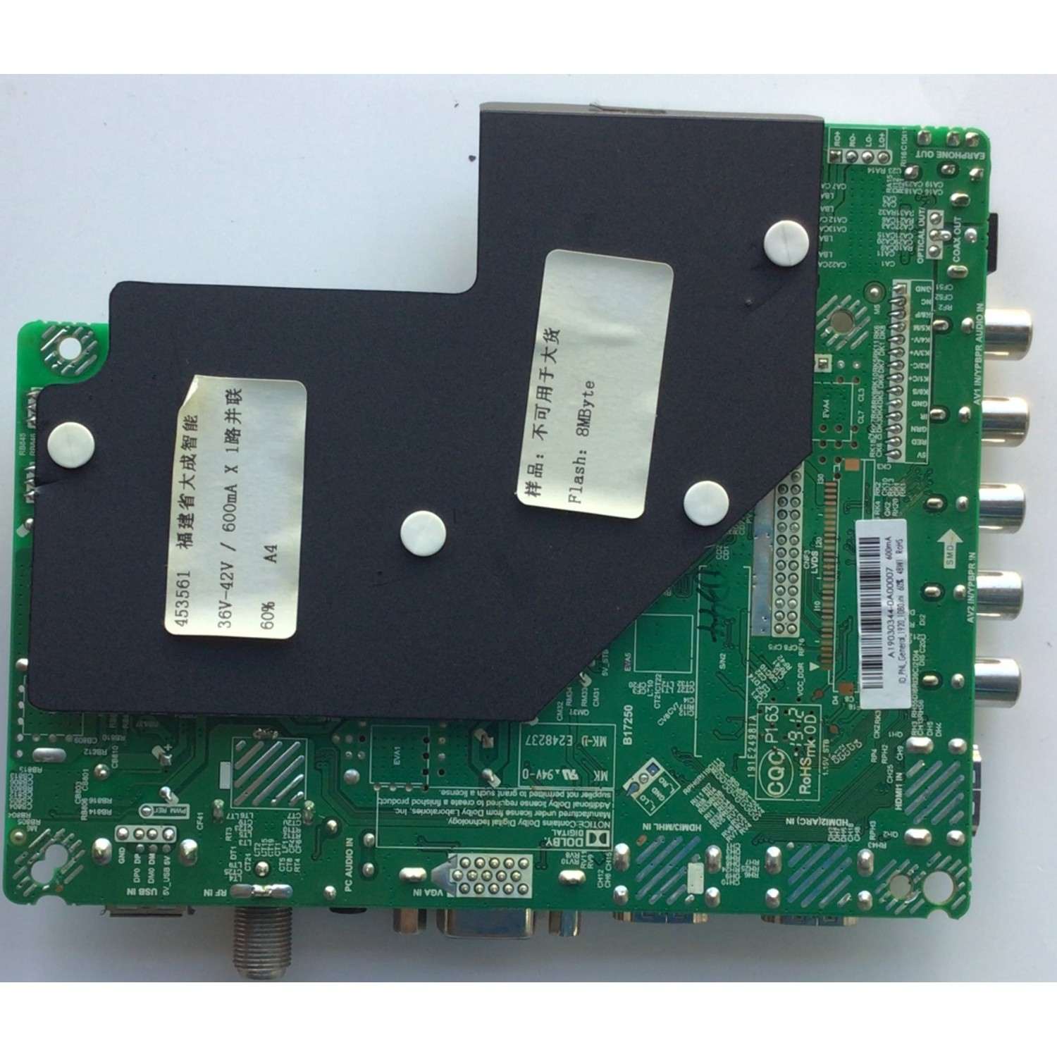 MAIN FUENTE PARA TV SCEPTRE / NUMERO DE PARTE TP.MS3553.PB819 / 453561 / A19030344-0A00007 / DISPLAY HV320FHB-N02 / MODELO H32	 - Imagen 3